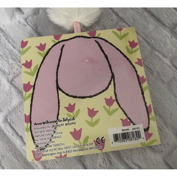 Jellycat If I Was A Rabbit Board Book Touch & Feel - Picture 2 of 3